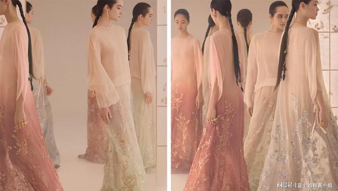 迪奥2025秋季女装系列 精致印花凸显服饰廓形之美(图2)