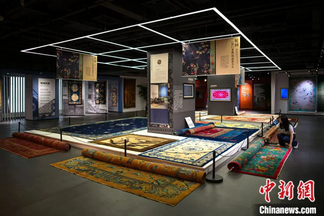 5秒成毯天津这座小镇何以织出全球生意经?(图7)