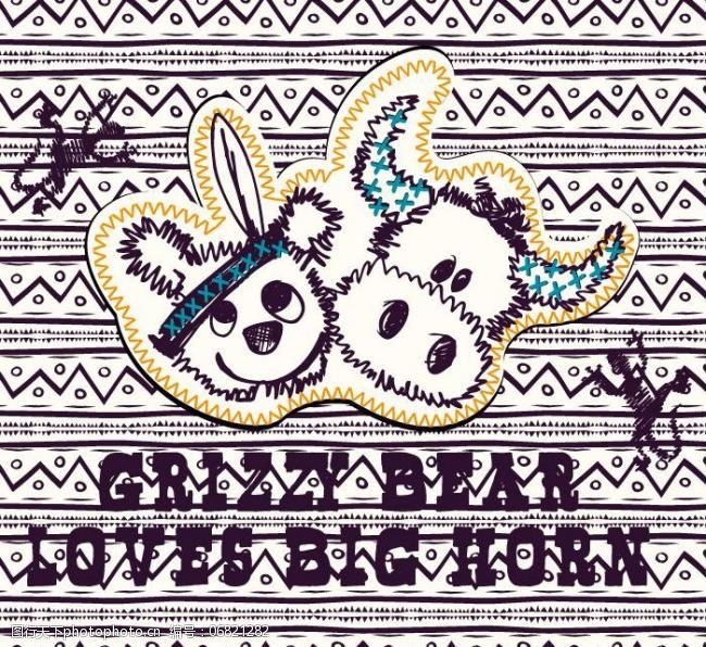 服装印花图印花花型